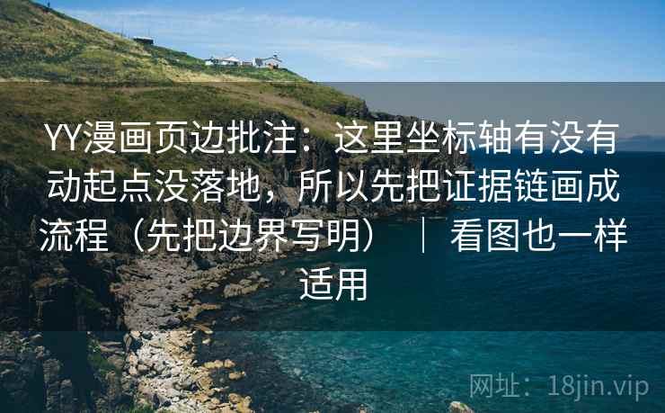 YY漫画页边批注:这里坐标轴有没有动起点没落地,所以先把证据链画成流程(先把边界写明) | 看图也一样适用 第2张 YY漫画页边批注:这里坐标轴有没有动起点没落地,所以先把证据链画成流程(先把边界写明) | 看图也一样适用 第2张